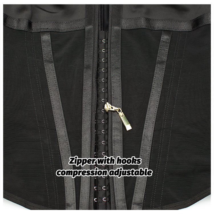 Colombian 16 steel bone waist trainer with built-in bra