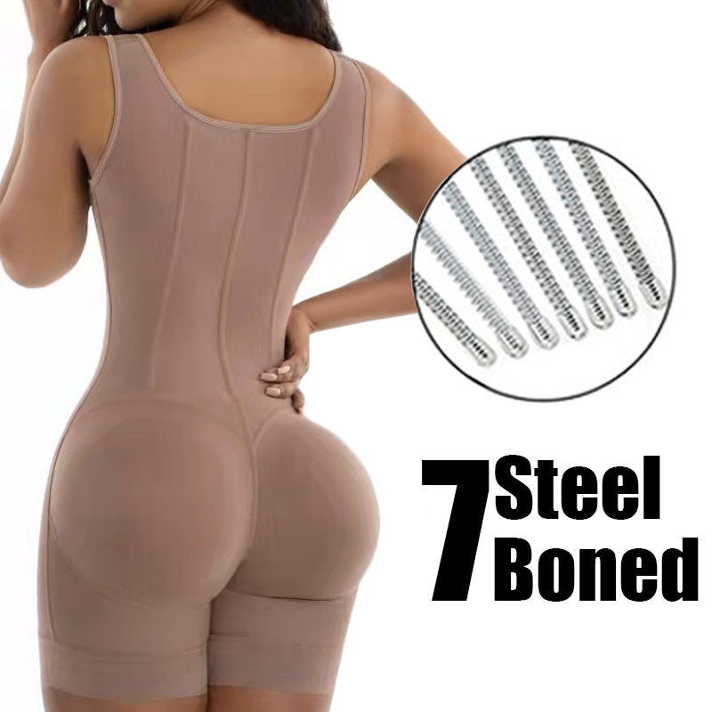SWBX-48, 7 steel bone Hourglass Colombian Faja Post op Garment