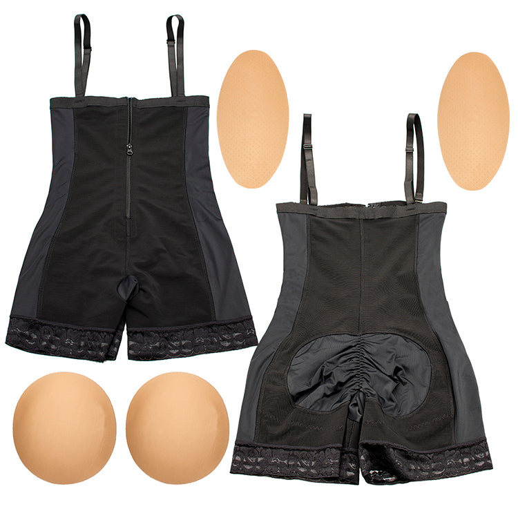 SWTB-83 Padded Hips and butt, High Compression short