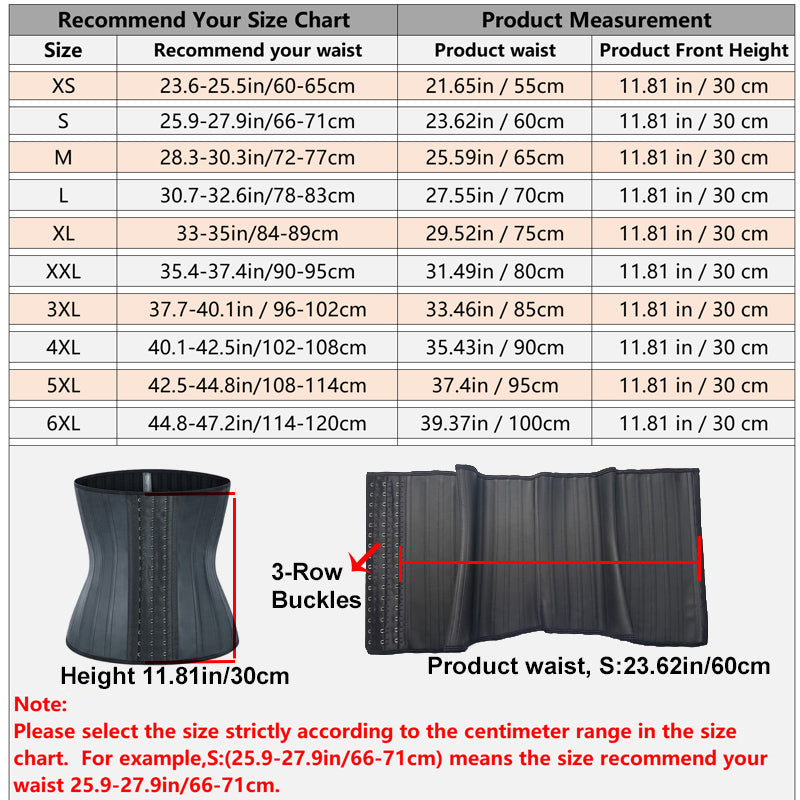 25 steel bone breathable waist trainer