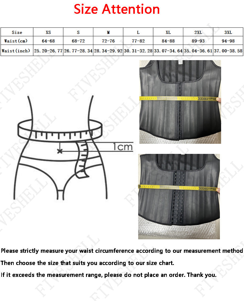 25 steel bone long torso unisex waist trainer with back support