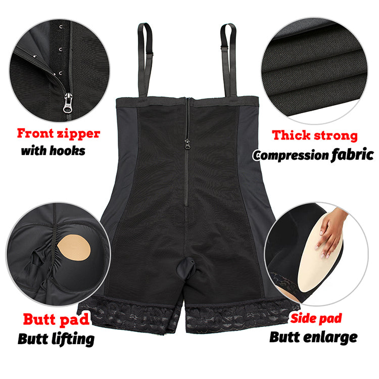 SWTB-83 Padded Hips and butt, High Compression short