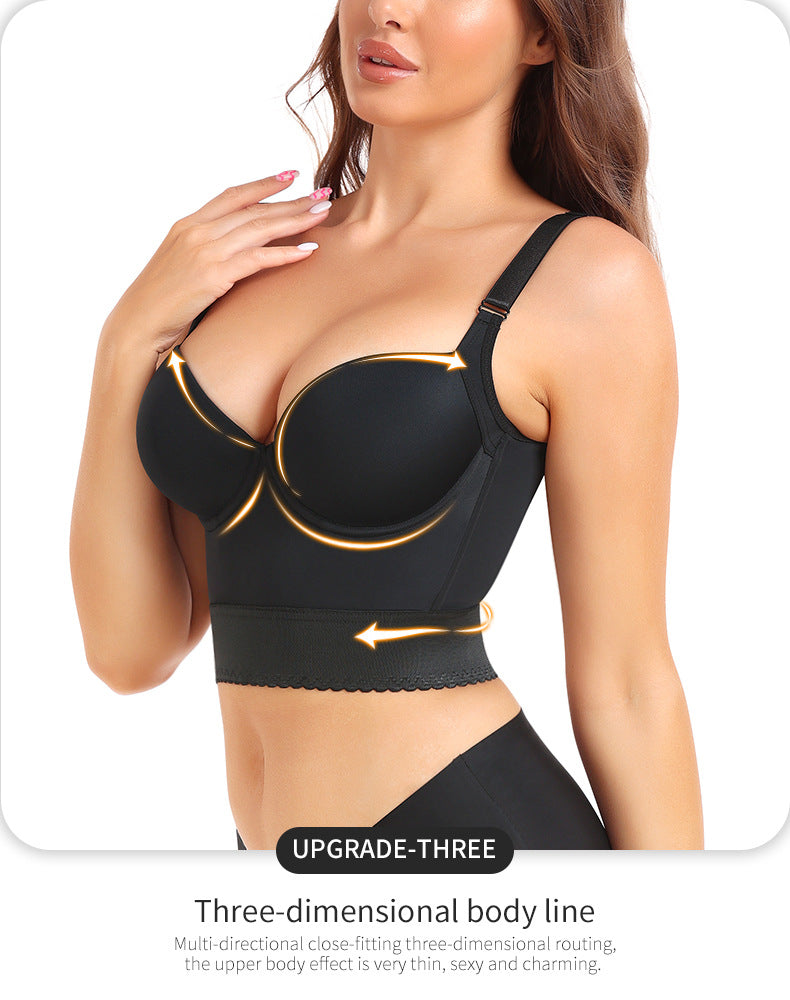 Plus, size full coverage push up seamless bra