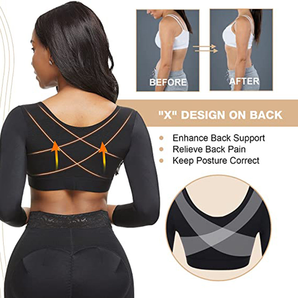 SWBX -84  Surgical Bra with Arm compressor  (stage 1/2 ) Garment