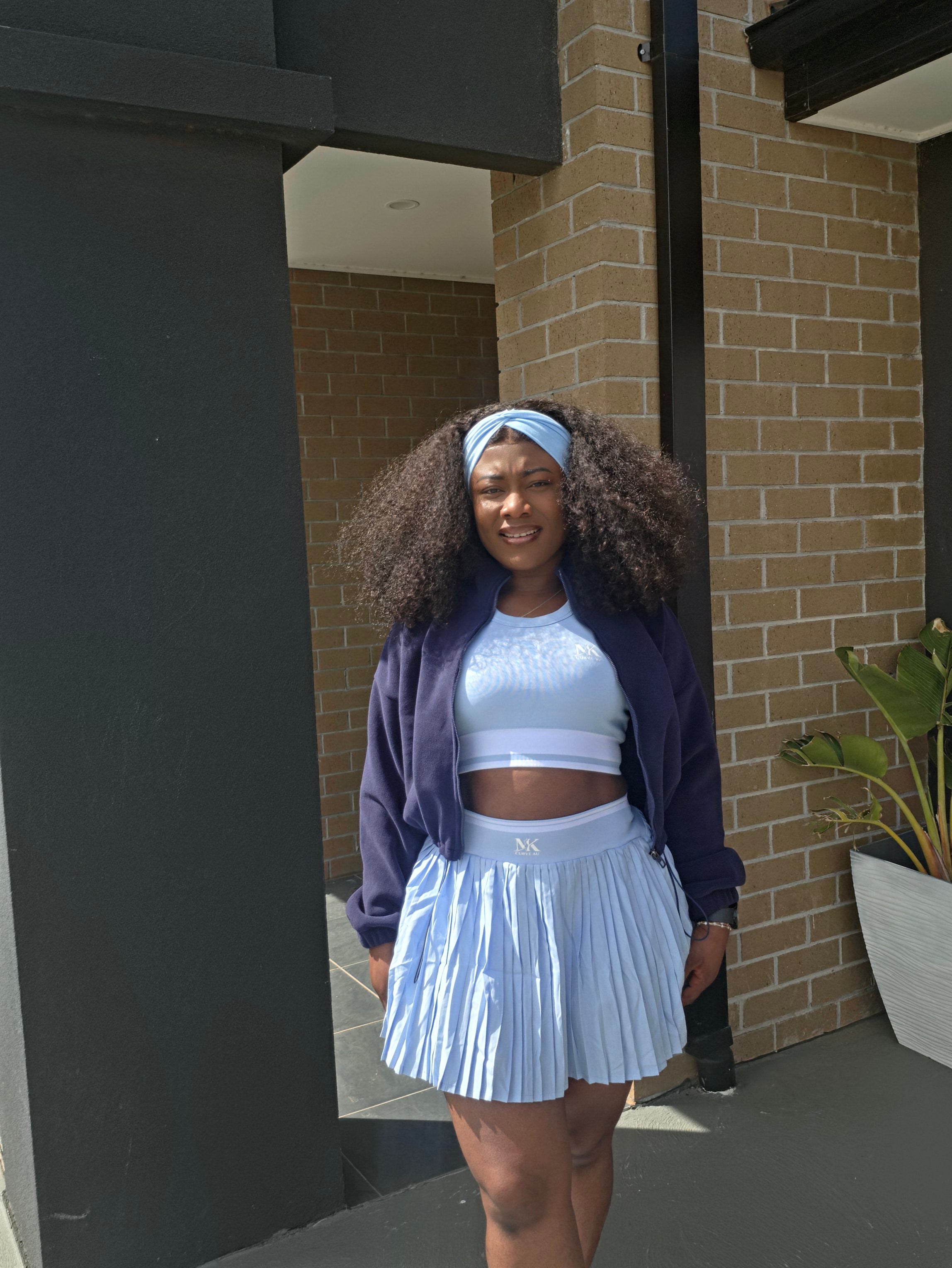 Signature Sculpt Tennis Set (Ice blue)