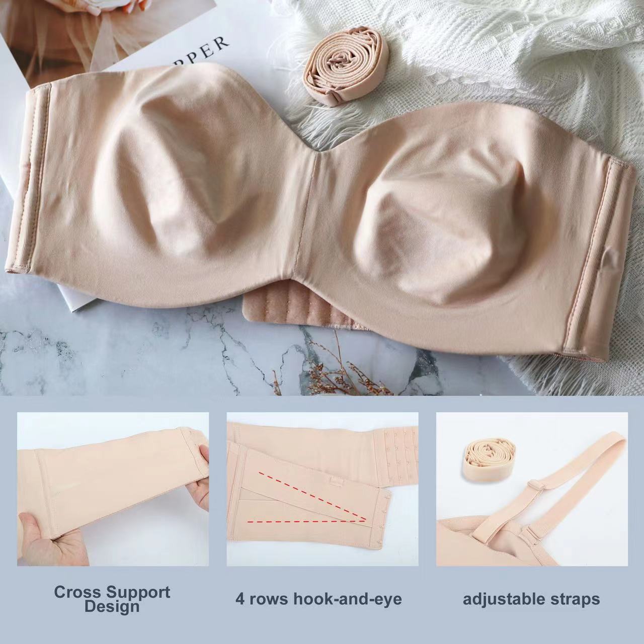 Seemless strapless Bra