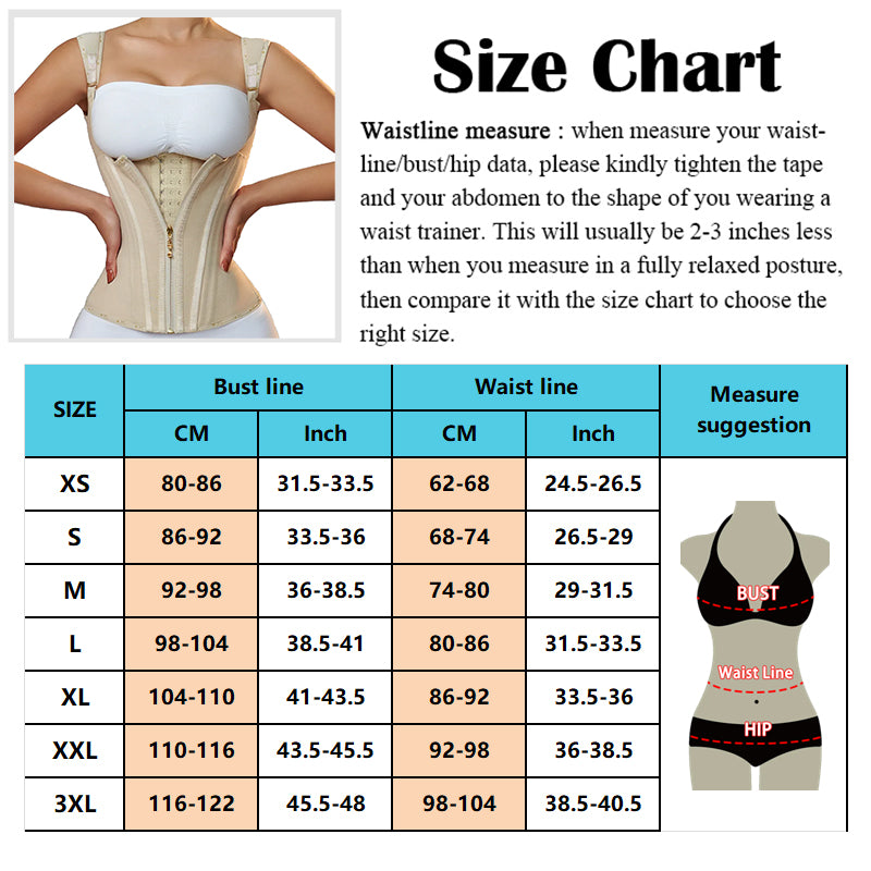 SWBX-69R Double Compression Colombian faja Vest