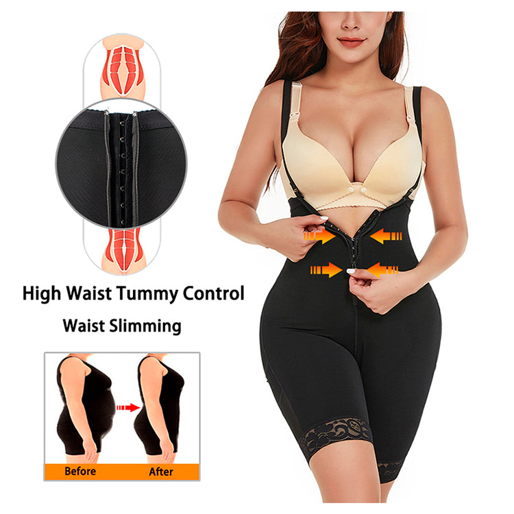 SWTB-64 High Rise Butt lifter Short with removable straps, Hooks and zip