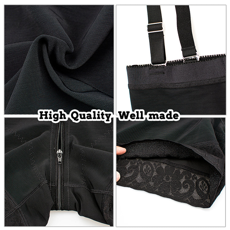 SWTB-64 High Rise Butt lifter Short with removable straps, Hooks and zip