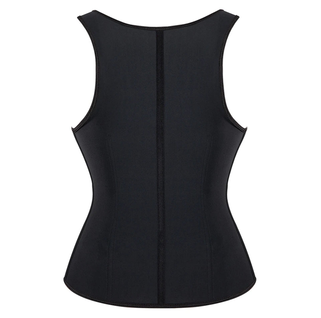 25 steel bone long torso unisex waist trainer with back support