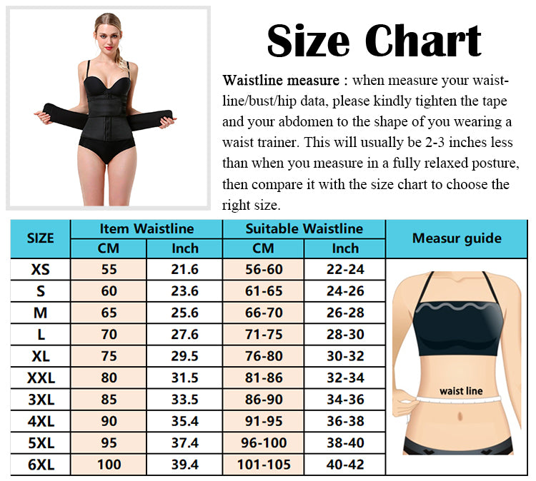WT2-11 25 Steel Bone long torso Detachable Straps waist trainer
