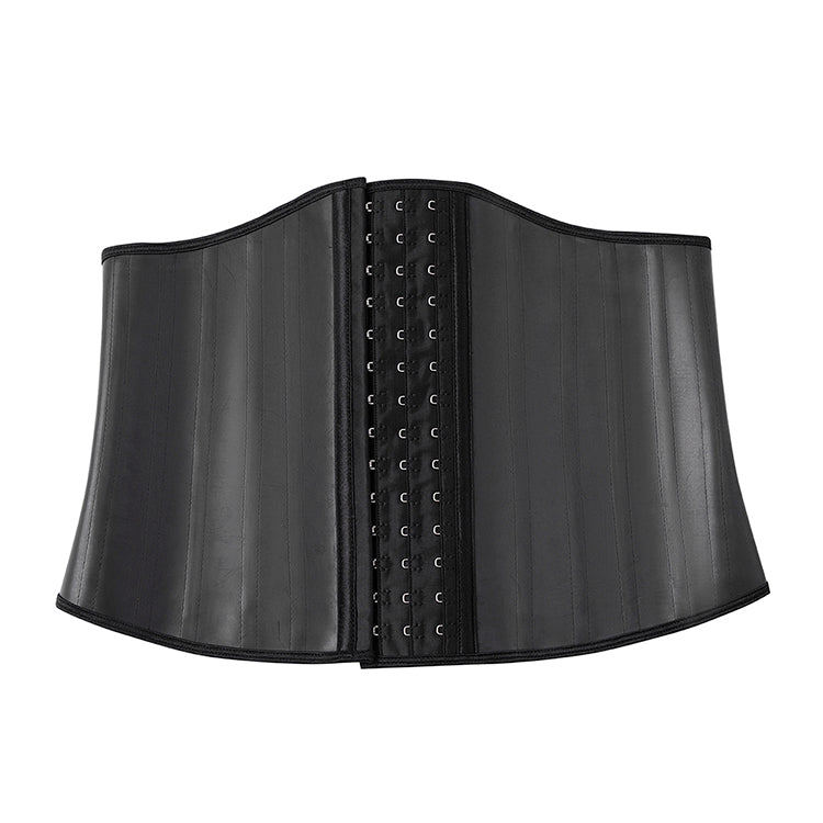 WT0-43 Short Torso 25 steel Bone latex Waist trainer