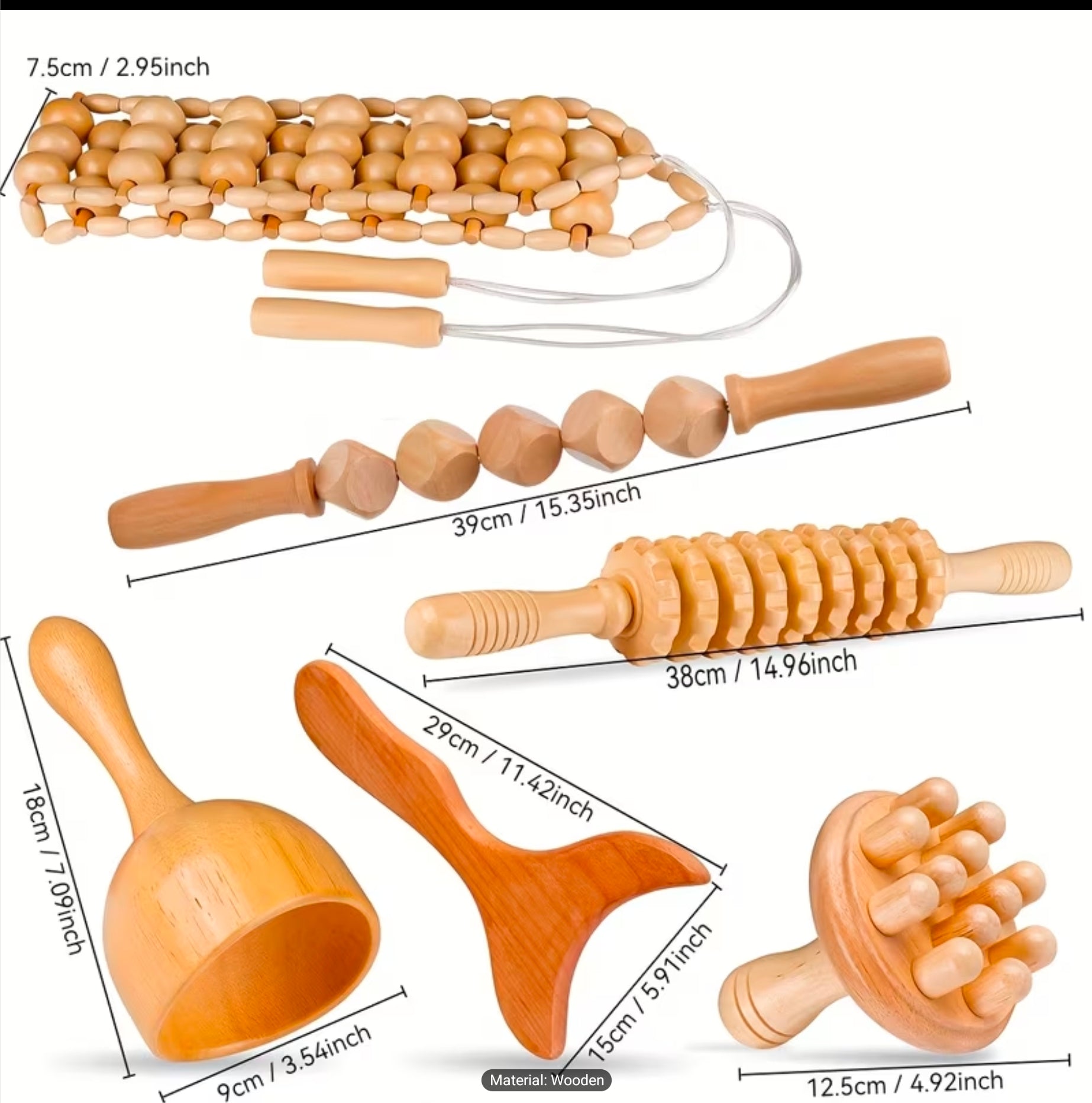 Wood Therapy Massage Tools – Natural Body Sculpting Essentials