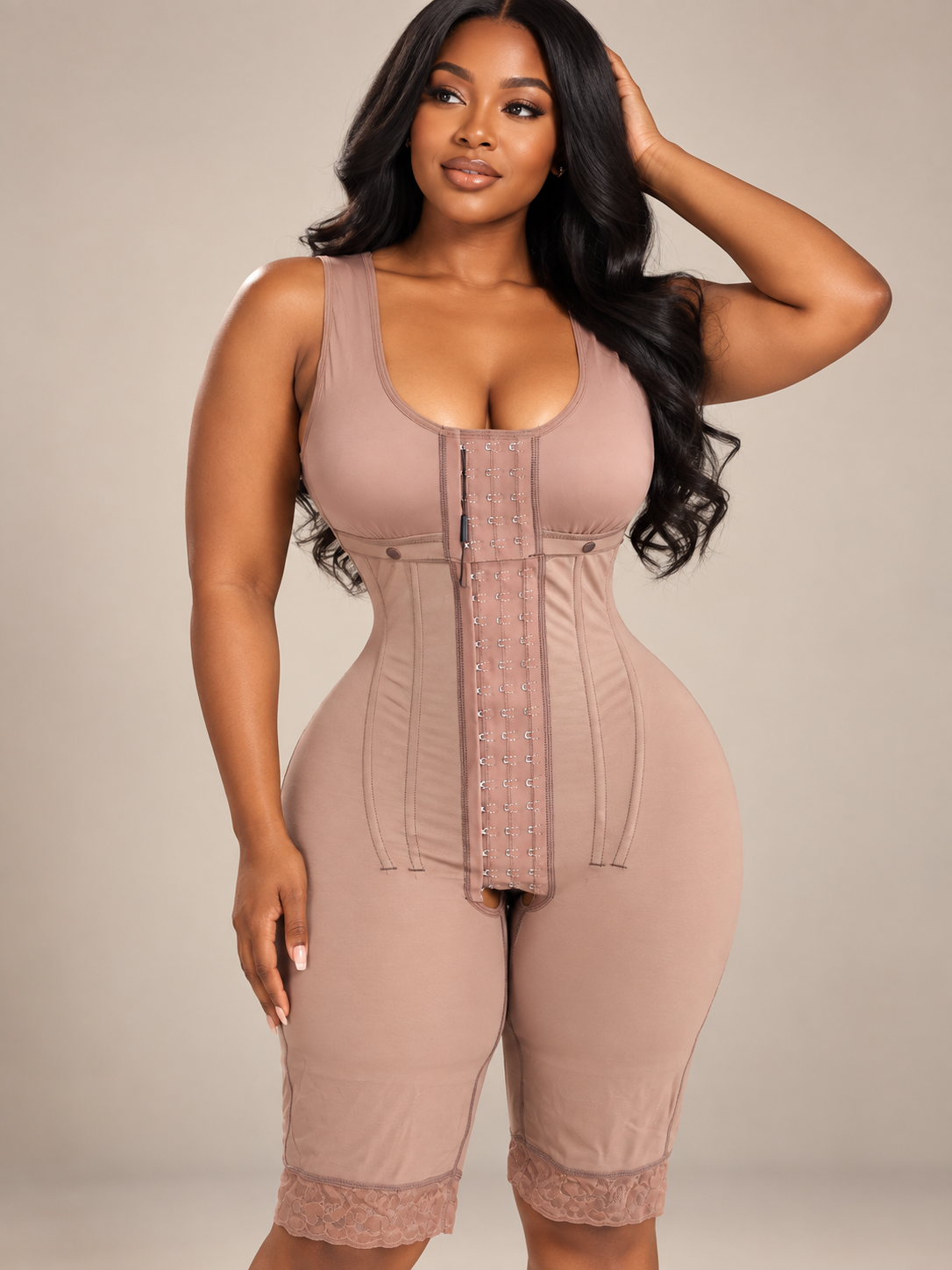 MK CURVE SIGNATURE SNATCH 7-BONE FAJA ( Extreme compression)