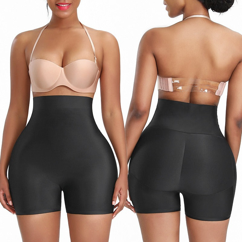 High waist seamless butt enhancer short