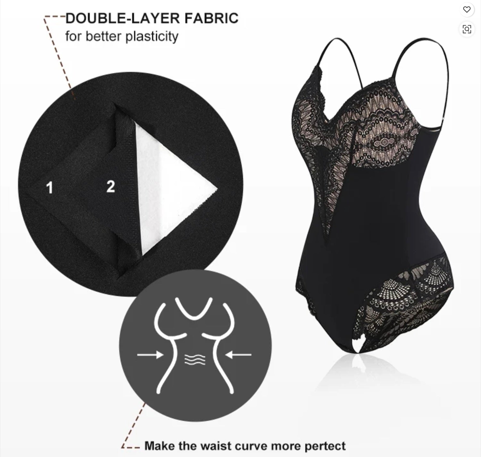 SWBX- 53 Sexy lace bodysuit