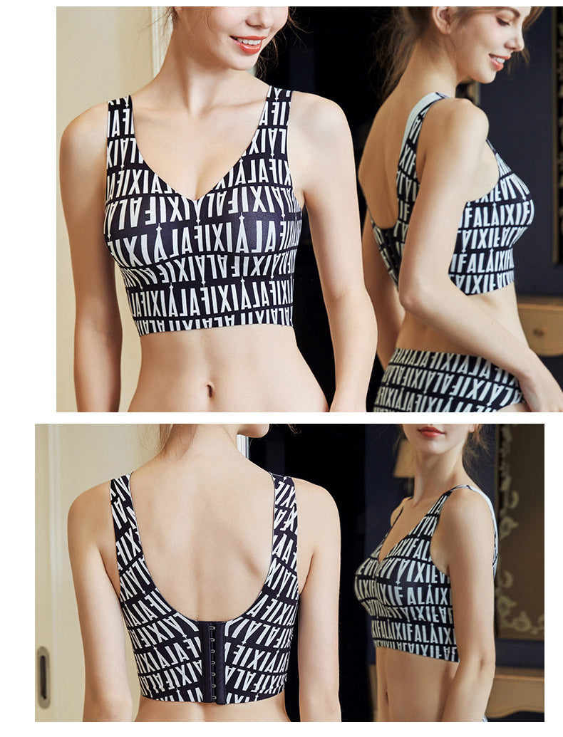 Ehi Low back wireless bra