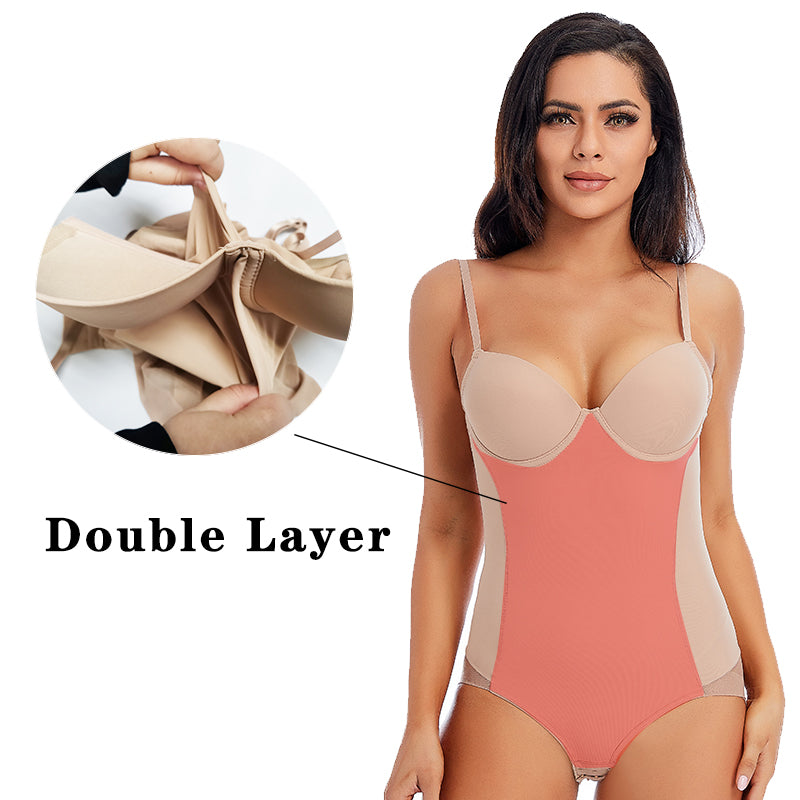Windy bodysuit with built-in bra