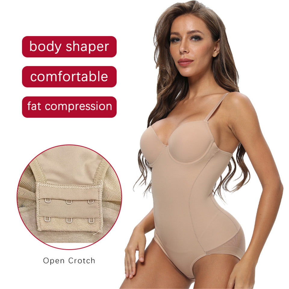 Windy bodysuit with built-in bra