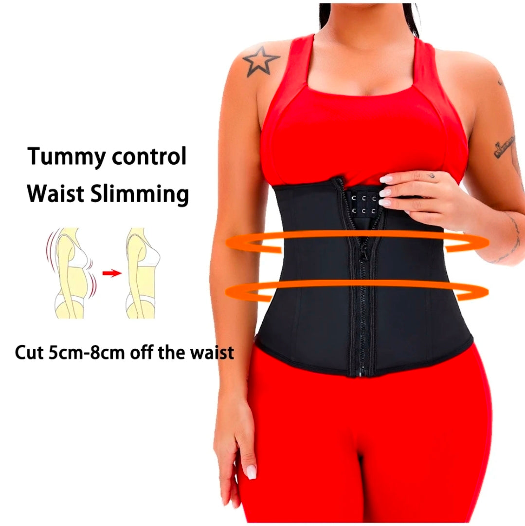 Mk Curve Plus size waist trainer with 3 removable straps