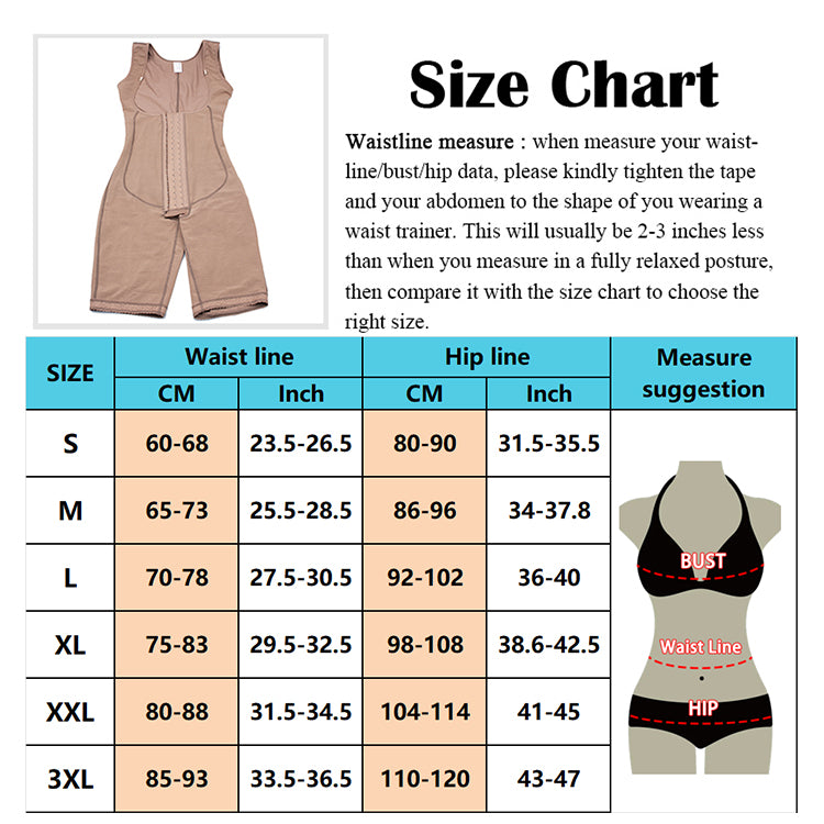 Extreme compression Colombian faja (stage 2/3)