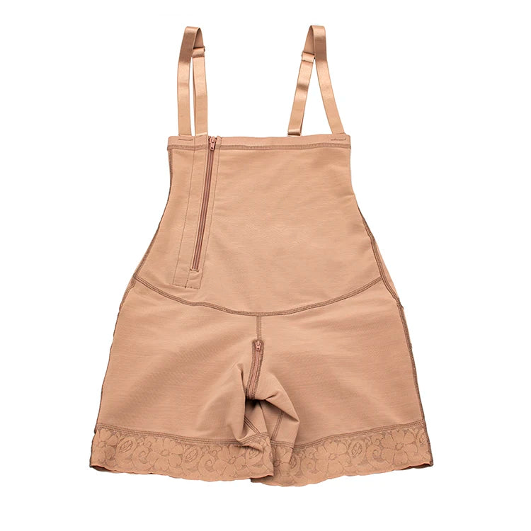SWTB-82 High Rise Double Compression Faja Short with removable straps
